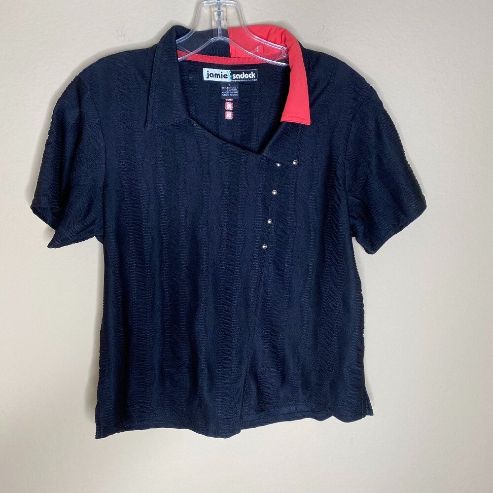 jamie sadock textured short sleeve golf shirt